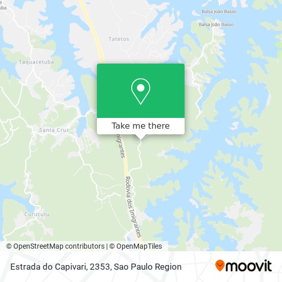 Estrada do Capivari, 2353 map