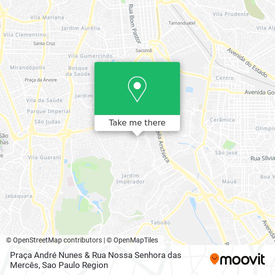 Praça André Nunes & Rua Nossa Senhora das Mercês map