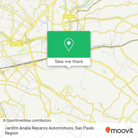 Jardim Analia Reparos Automotivos map