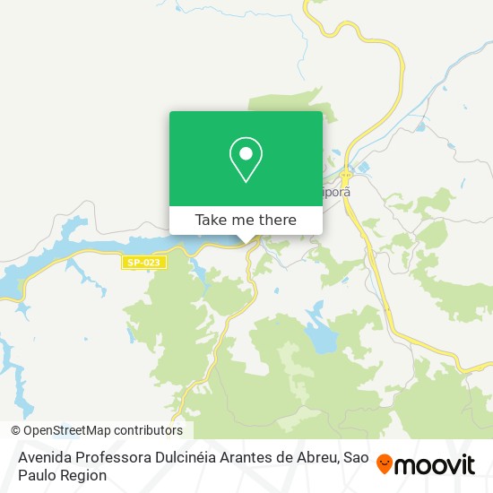 Avenida Professora Dulcinéia Arantes de Abreu map