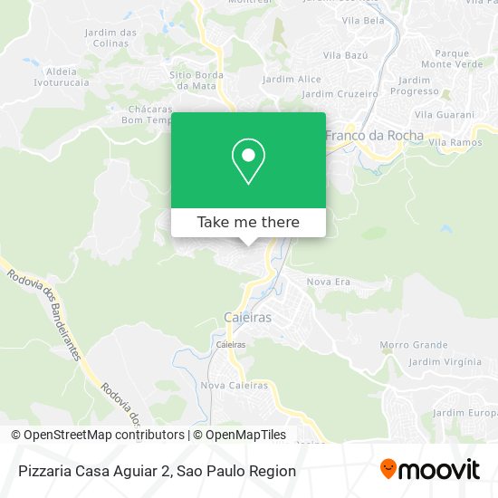 Pizzaria Casa Aguiar 2 map