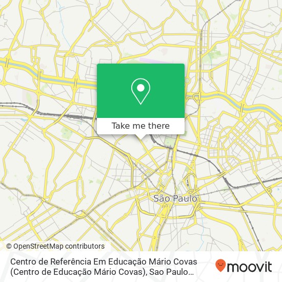 Centro de Referência Em Educação Mário Covas (Centro de Educação Mário Covas) map