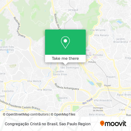 Congregação Cristã no Brasil map