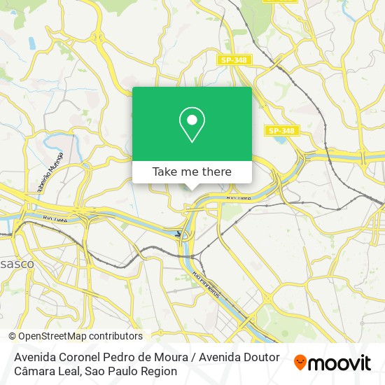 Mapa Avenida Coronel Pedro de Moura / Avenida Doutor Câmara Leal
