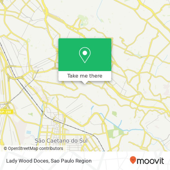 Lady Wood Doces map