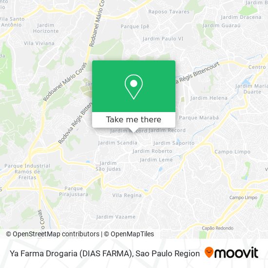 Mapa Ya Farma Drogaria (DIAS FARMA)