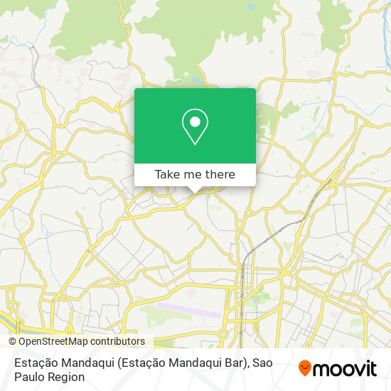 Estação Mandaqui (Estação Mandaqui Bar) map