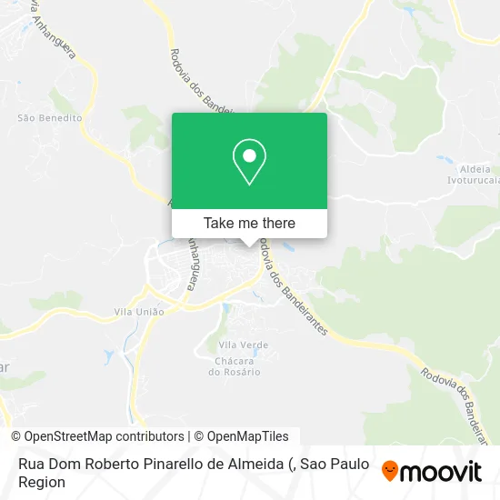 Rua Dom Roberto Pinarello de Almeida map