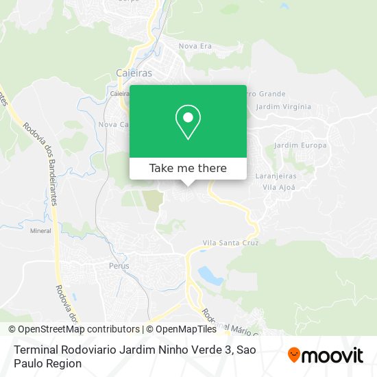 Terminal Rodoviario Jardim Ninho Verde 3 map