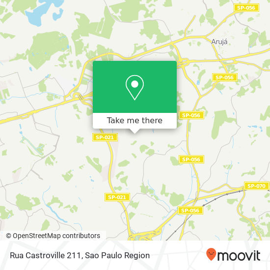 Mapa Rua Castroville 211