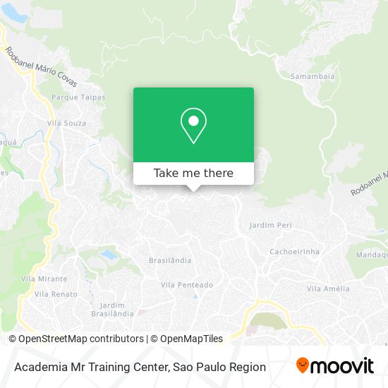 Academia Mr Training Center map