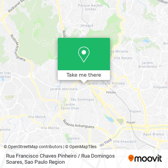 Rua Francisco Chaves Pinheiro / Rua Domingos Soares map