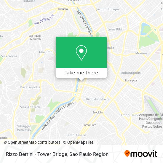 Rizzo Berrini - Tower Bridge map