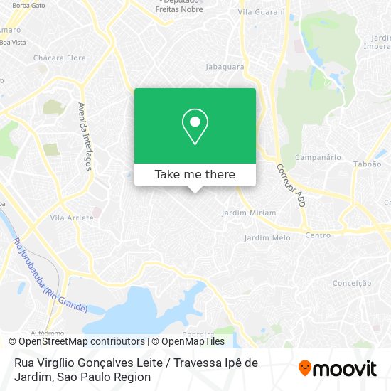 Rua Virgílio Gonçalves Leite / Travessa Ipê de Jardim map