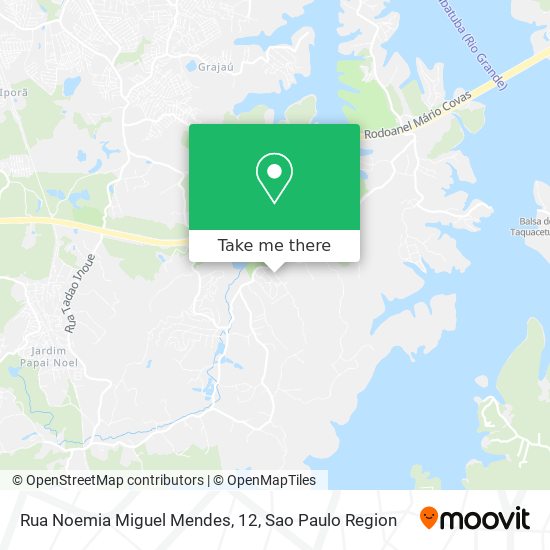 Rua Noemia Miguel Mendes, 12 map