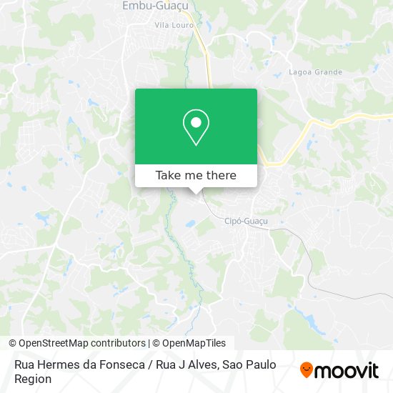 Rua Hermes da Fonseca / Rua J Alves map