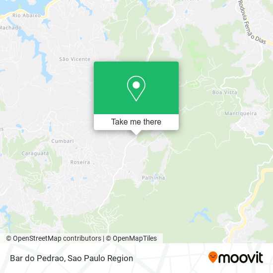 Bar do Pedrao map