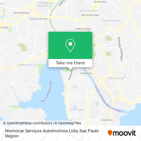 Nismocar Serviços Automotivos Ltda map