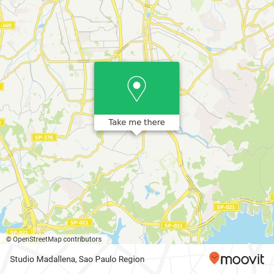 Studio Madallena map