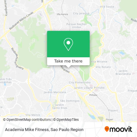 Academia Mike Fitness map