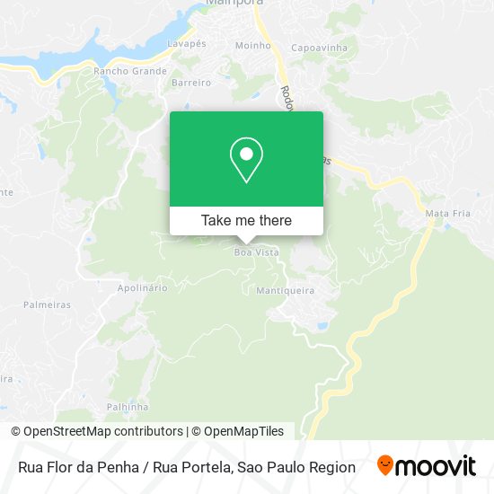 Rua Flor da Penha / Rua Portela map