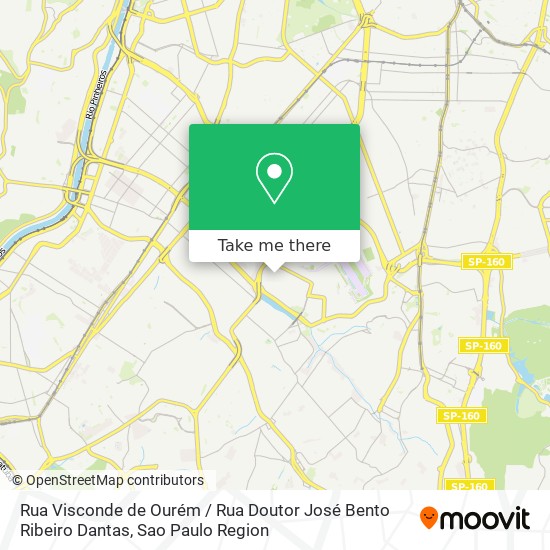 Rua Visconde de Ourém / Rua Doutor José Bento Ribeiro Dantas map