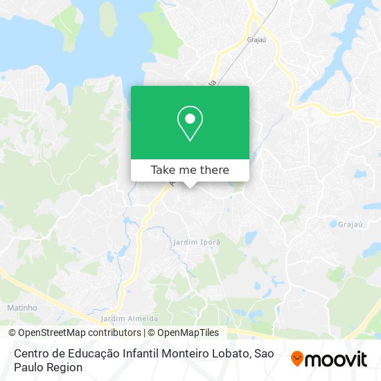 Centro de Educação Infantil Monteiro Lobato map