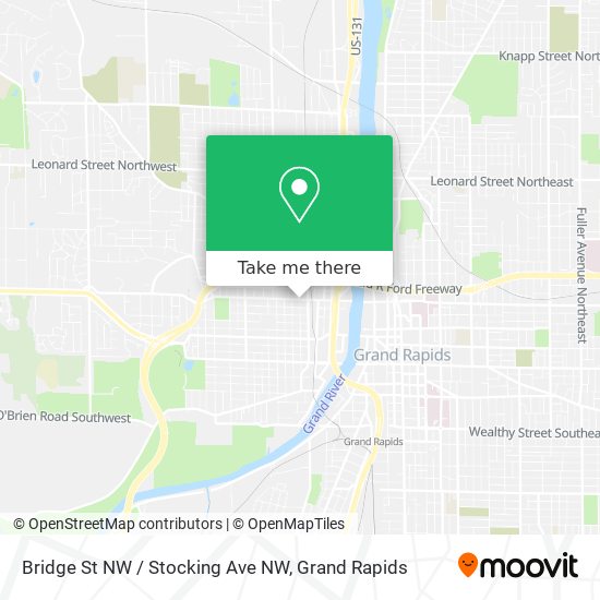 Mapa de Bridge St NW / Stocking Ave NW