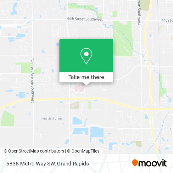 Mapa de 5838 Metro Way SW