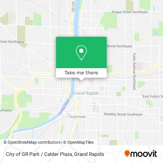 Mapa de City of GR Park / Calder Plaza