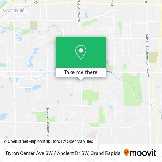 Mapa de Byron Center Ave SW / Ancient Dr SW
