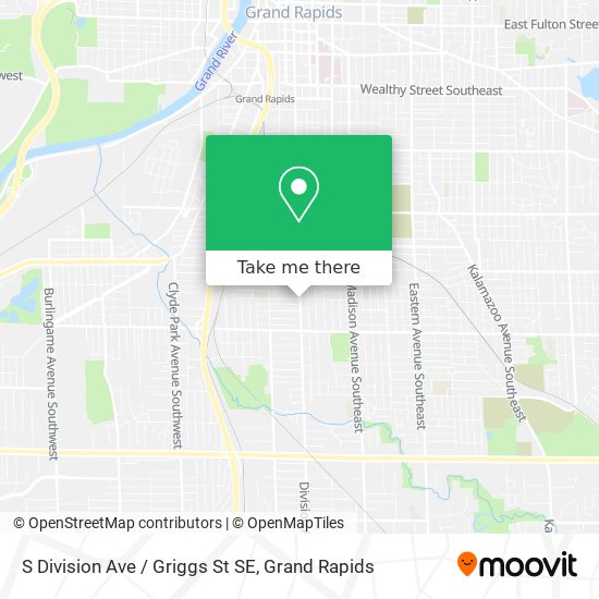 Mapa de S Division Ave / Griggs St SE