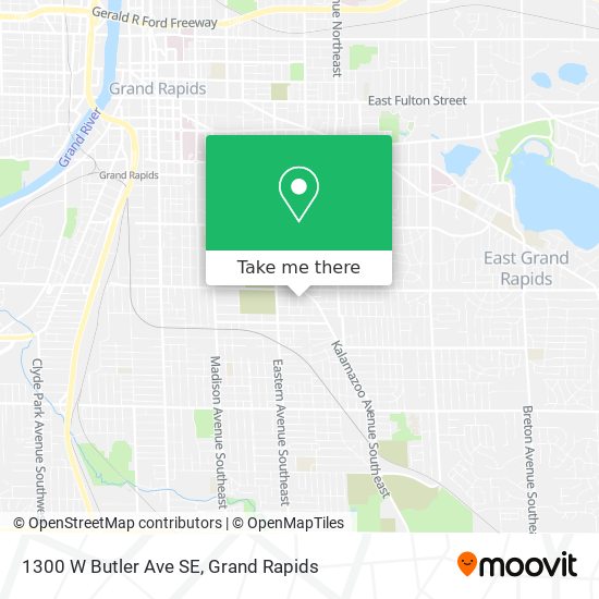 Mapa de 1300 W Butler Ave SE