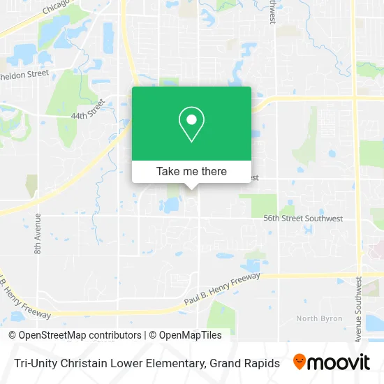 Tri-Unity Christain Lower Elementary map