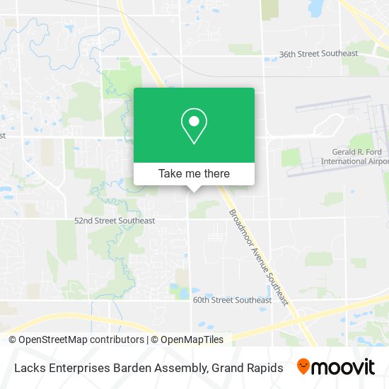 Lacks Enterprises Barden Assembly map