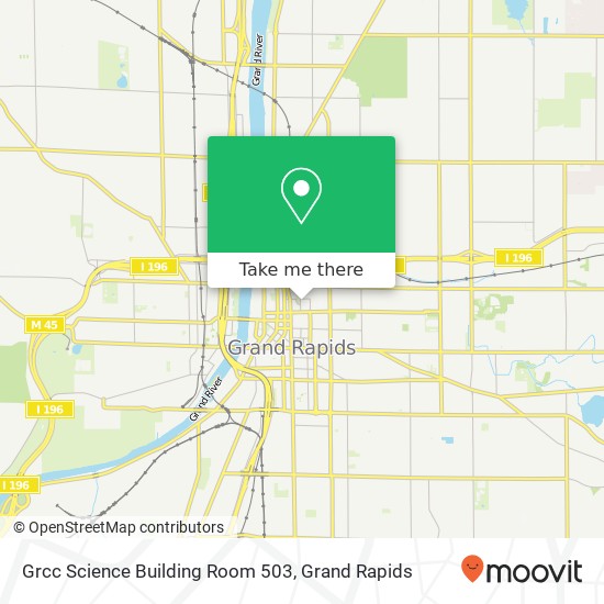 Grcc Science Building Room 503 map
