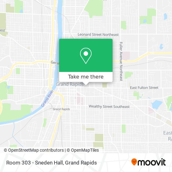 Room 303 - Sneden Hall map