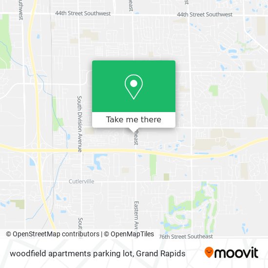 Mapa de woodfield apartments parking lot