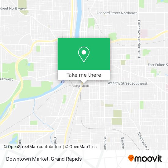 Mapa de Downtown Market
