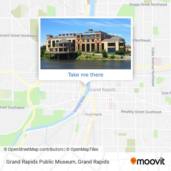 Grand Rapids Public Museum map