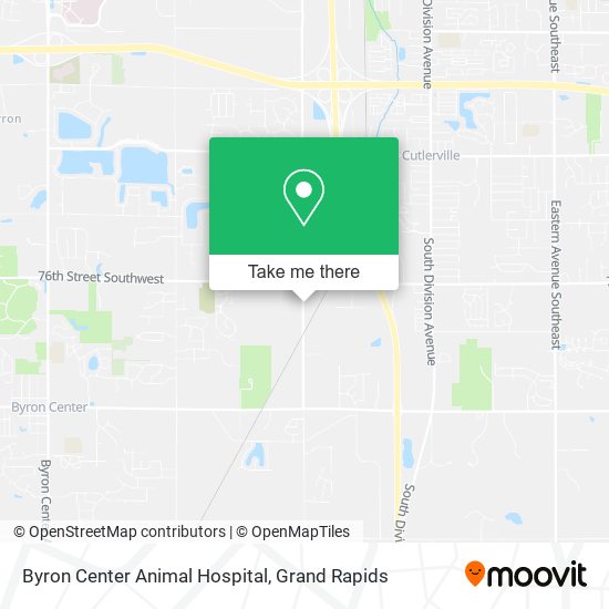 Byron Center Animal Hospital map