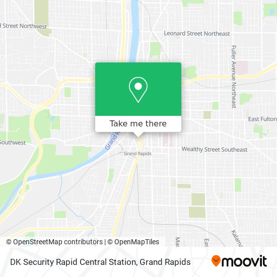 Mapa de DK Security Rapid Central Station