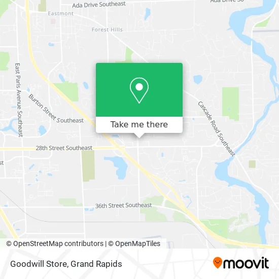 Goodwill Store map