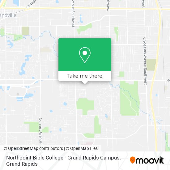 Northpoint Bible College - Grand Rapids Campus map