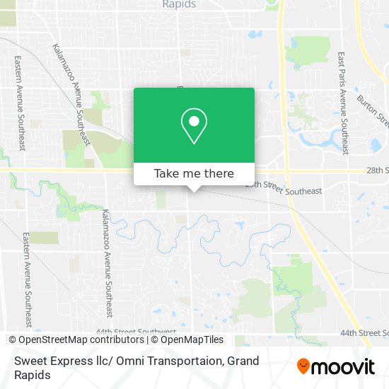 Sweet Express llc/ Omni Transportaion map