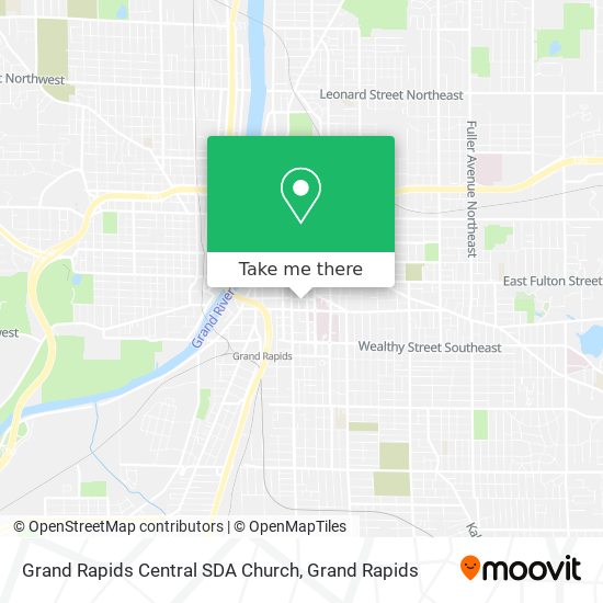 Grand Rapids Central SDA Church map