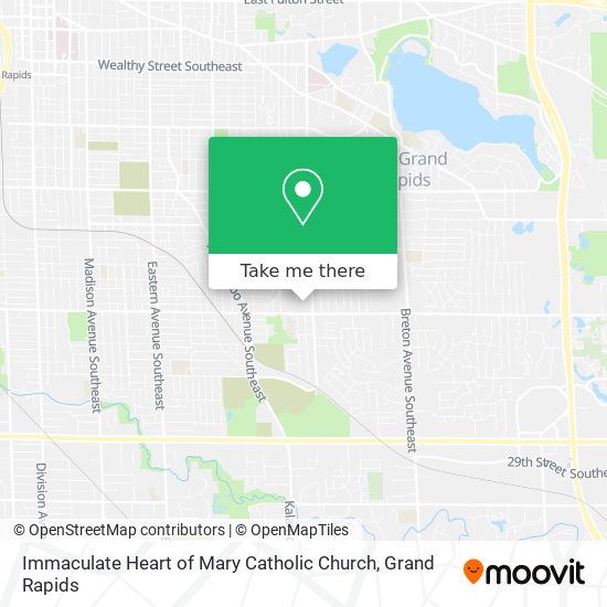 Mapa de Immaculate Heart of Mary Catholic Church