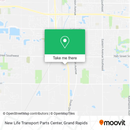 New Life Transport Parts Center map