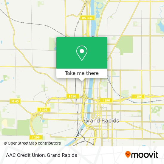 AAC Credit Union map
