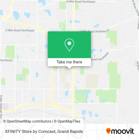 XFINITY Store by Comcast map